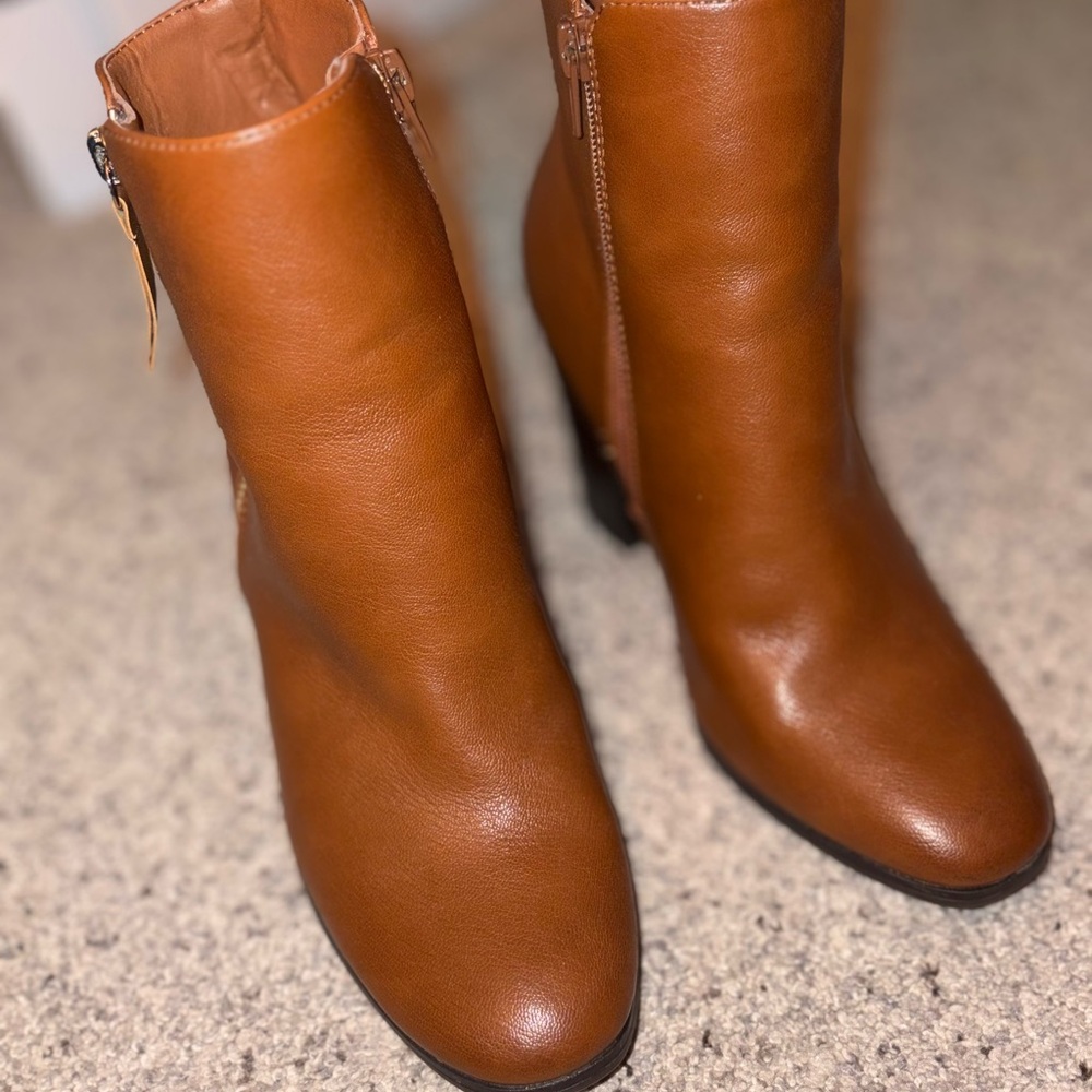 Elegant Brown Ankle Booties